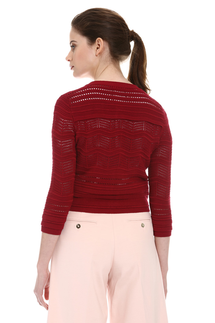 Cardigan traforato in viscosa Intrend Cardigan traforato in viscosa Intrend