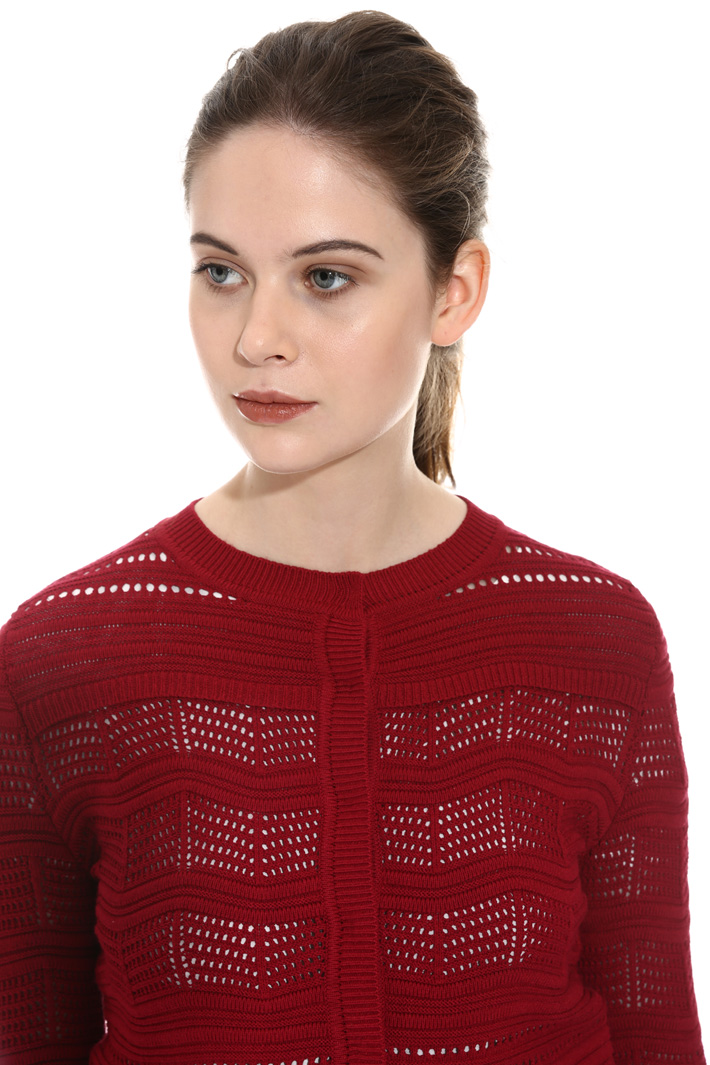 Cardigan traforato in viscosa Intrend Cardigan traforato in viscosa Intrend