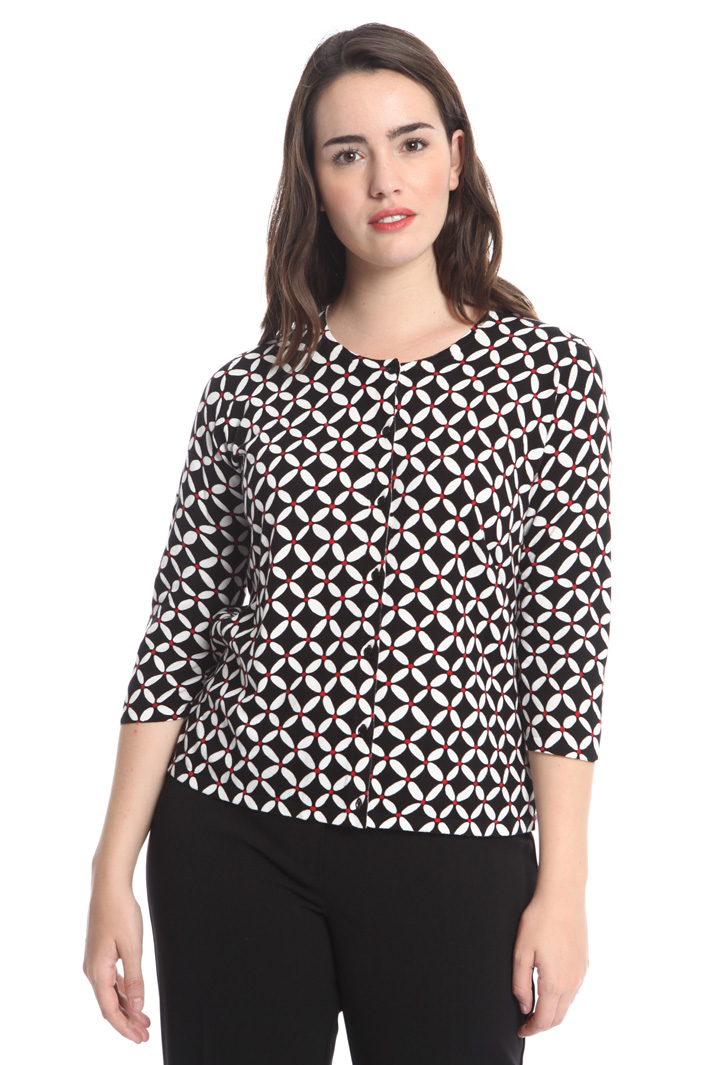 Viscose and cotton cardigan Intrend Viscose and cotton cardigan Intrend