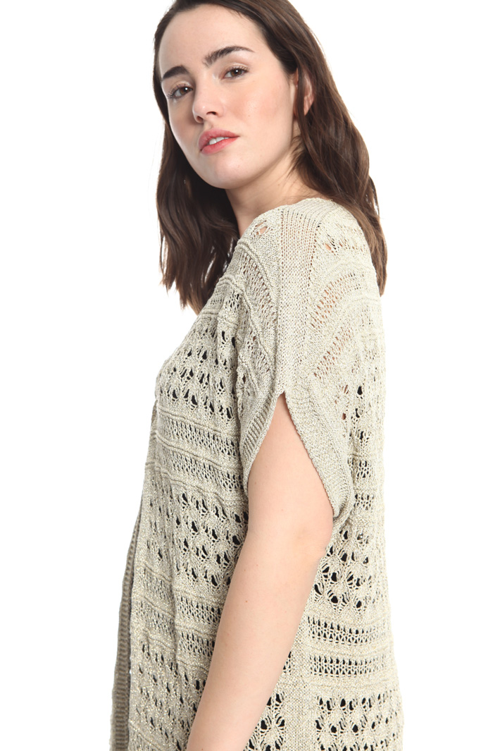 Cardigan crochet lurex Intrend Cardigan crochet lurex Intrend