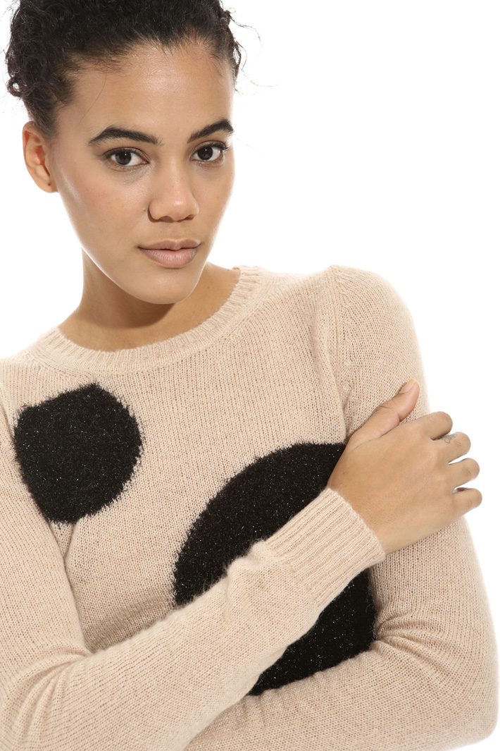Lurex design sweater Intrend Lurex design sweater Intrend