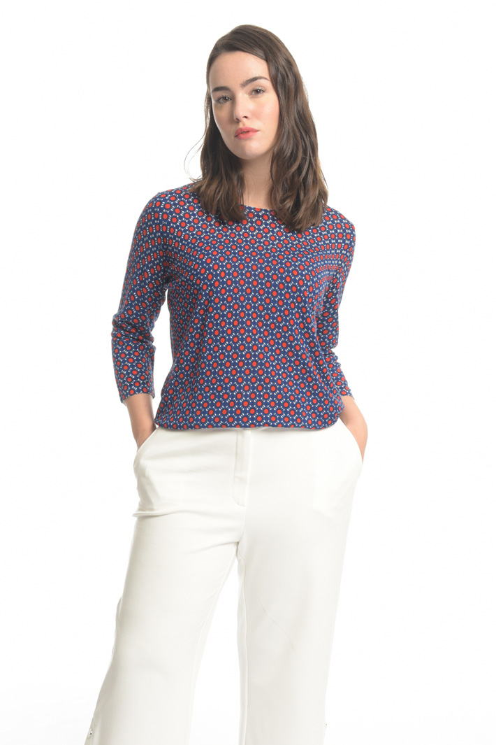 Maglia in viscosa cotone Intrend Maglia in viscosa cotone Intrend