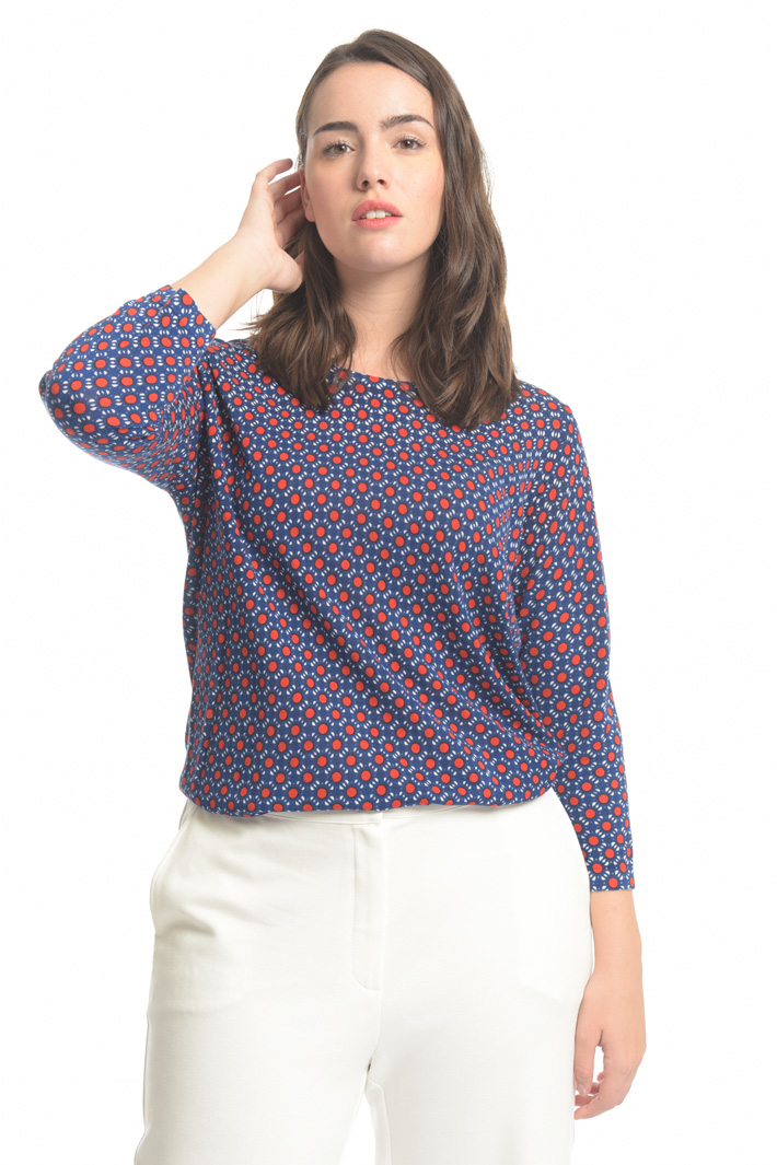 Maglia in viscosa cotone Intrend Maglia in viscosa cotone Intrend
