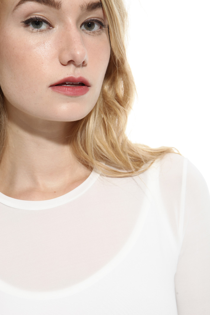 Jersey crepe top Intrend Jersey crepe top Intrend