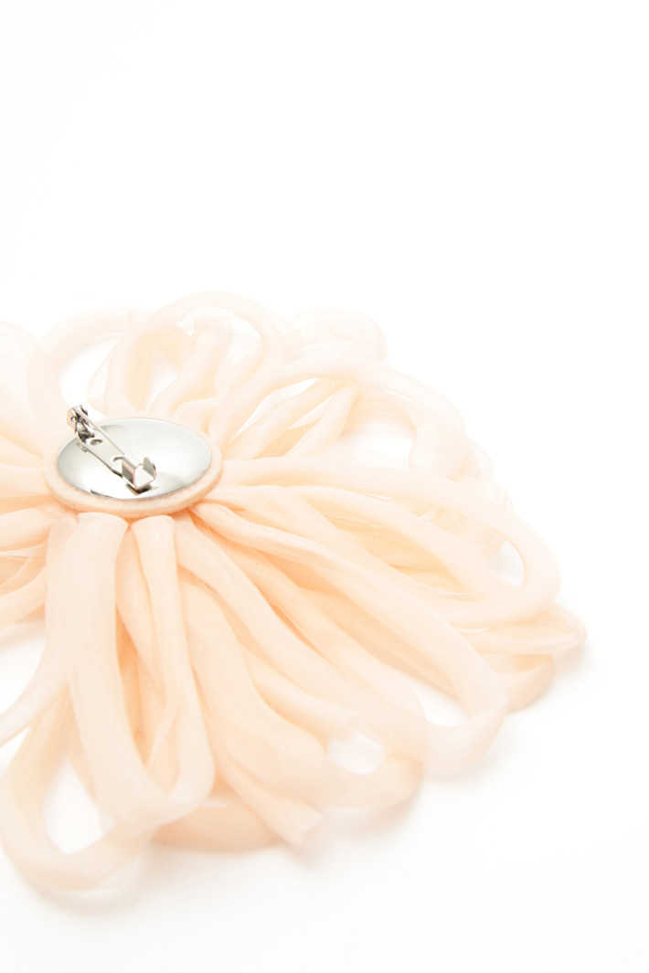 Spilla fiore in organza Intrend Spilla fiore in organza Intrend