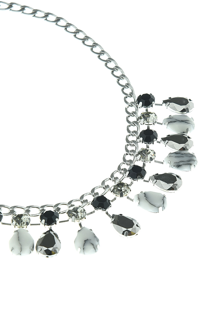 Collana in metallo con pietre Intrend Collana in metallo con pietre Intrend