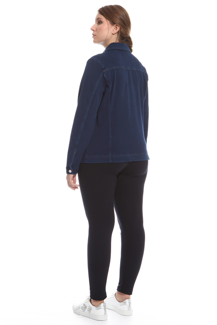 Giacca in jersey denim Intrend Giacca in jersey denim Intrend