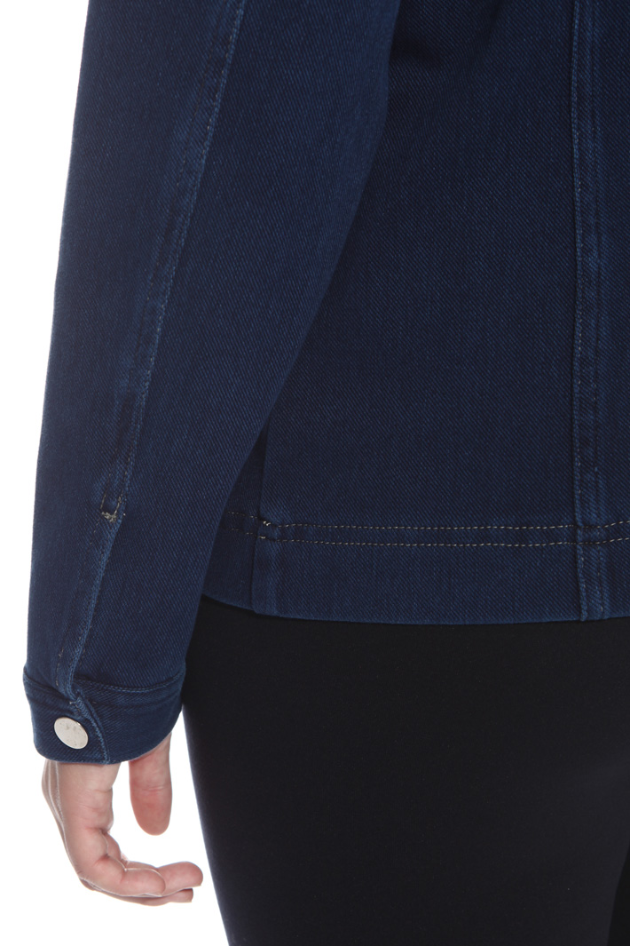 Giacca in jersey denim Intrend Giacca in jersey denim Intrend