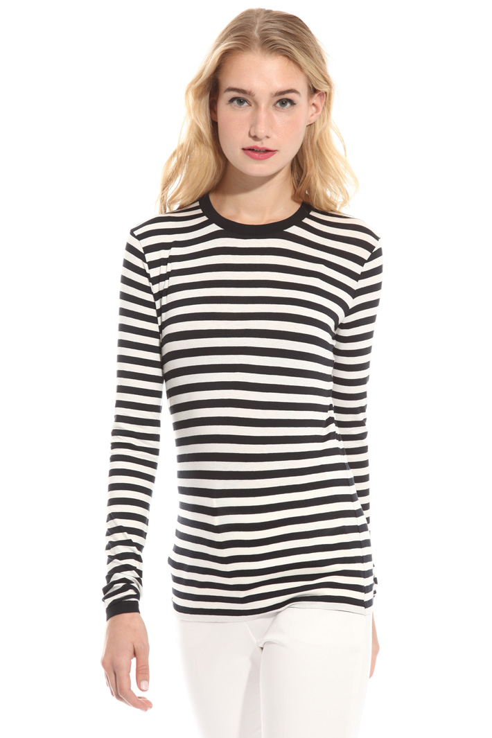 T-shirt in jersey rigato Intrend T-shirt in jersey rigato Intrend