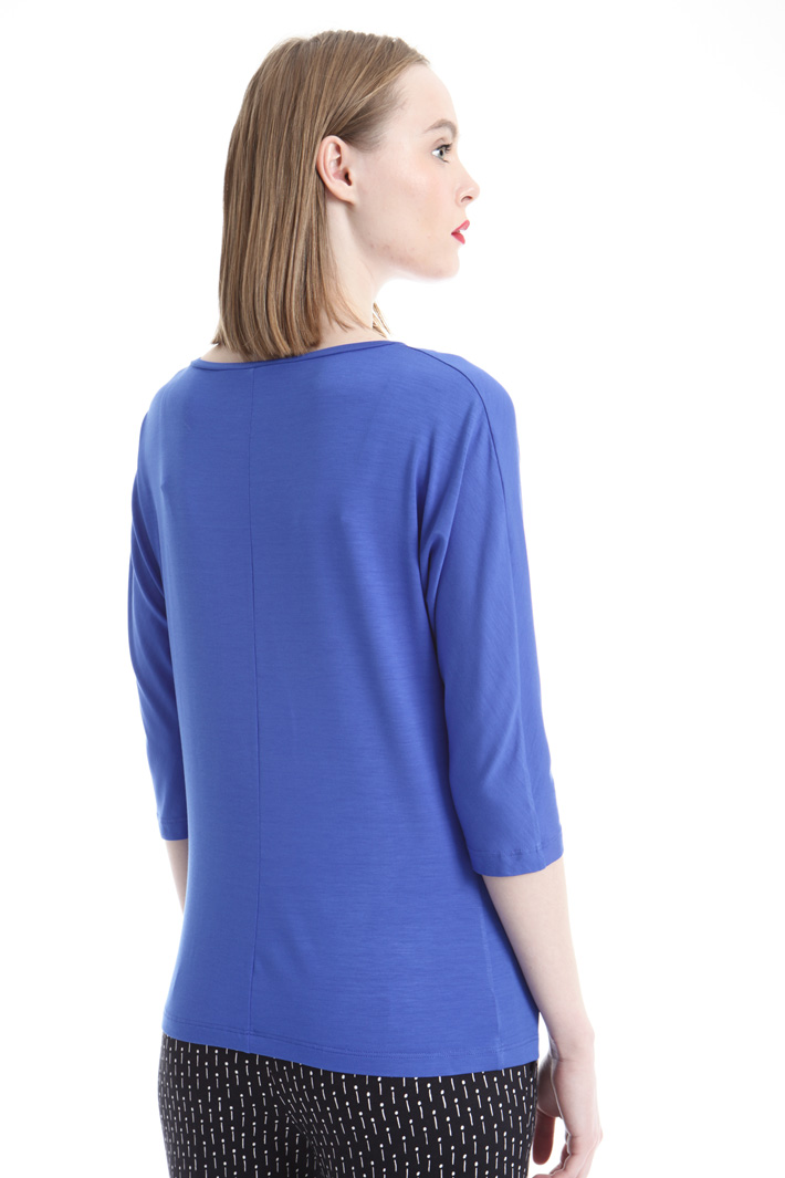 T-shirt con scollo a barchetta Intrend T-shirt con scollo a barchetta Intrend