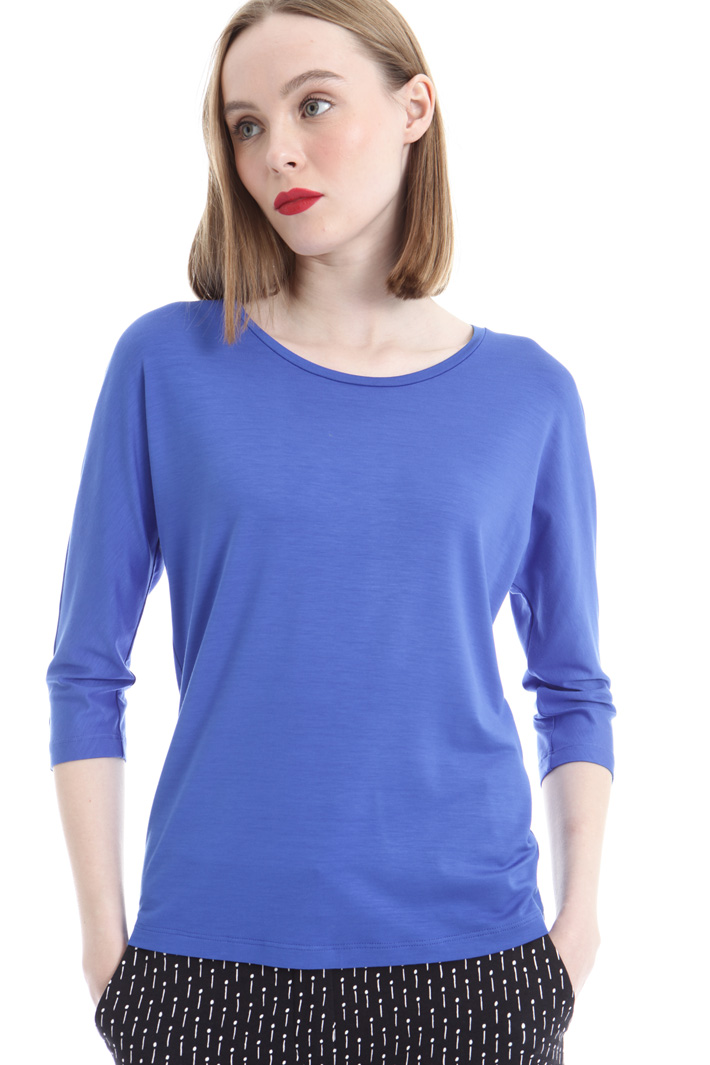 T-shirt con scollo a barchetta Intrend T-shirt con scollo a barchetta Intrend