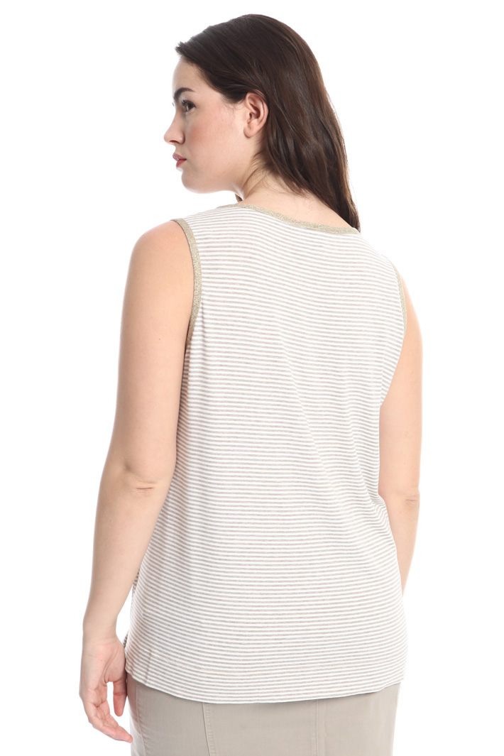 Canotta in jersey lurex Intrend Canotta in jersey lurex Intrend