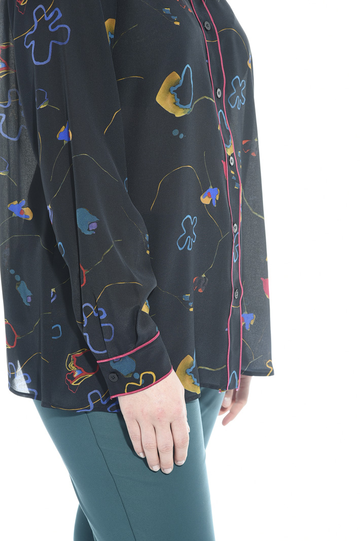 Camicia in crepe di seta Intrend Camicia in crepe di seta Intrend