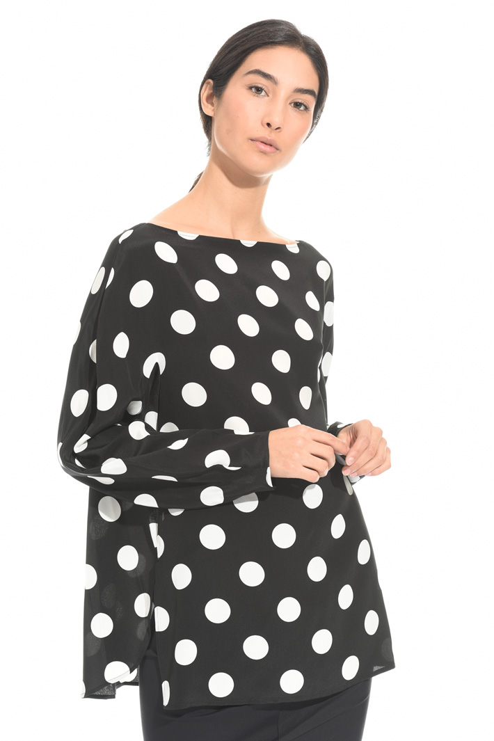 Crepe de chine blouse Intrend Crepe de chine blouse Intrend