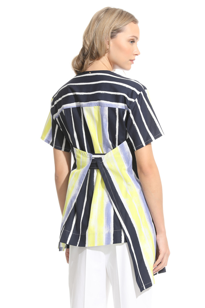 Camicia in cotone con cintura Intrend Camicia in cotone con cintura Intrend