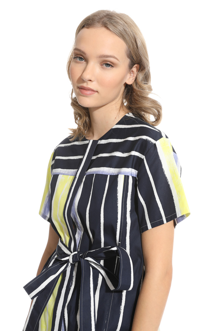 Camicia in cotone con cintura Intrend Camicia in cotone con cintura Intrend