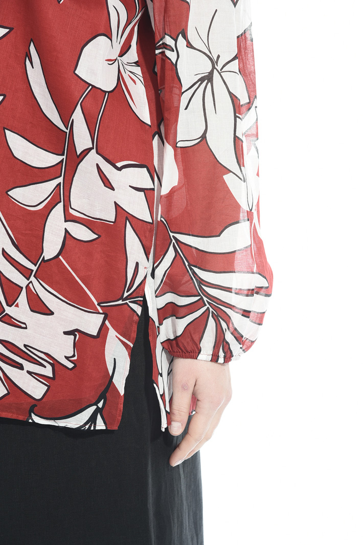 Camicia in mussola stampata Intrend Camicia in mussola stampata Intrend