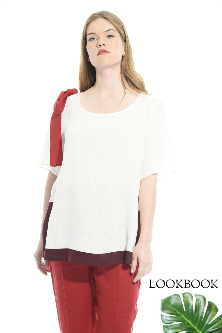 Casacca con intarsi contrasto Intrend Casacca con intarsi contrasto Intrend