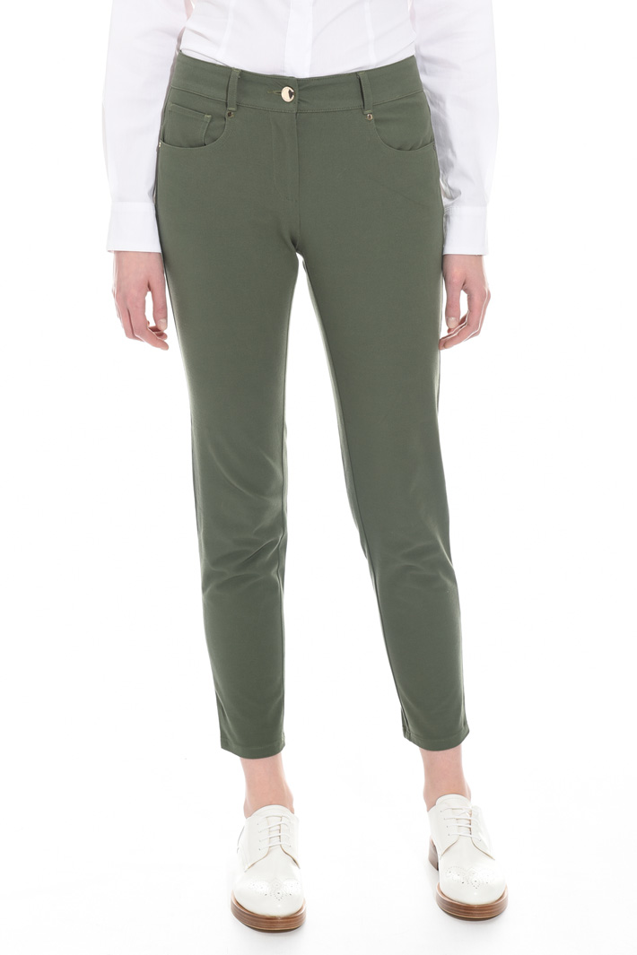Trousers in stretch fabric Intrend Trousers in stretch fabric Intrend