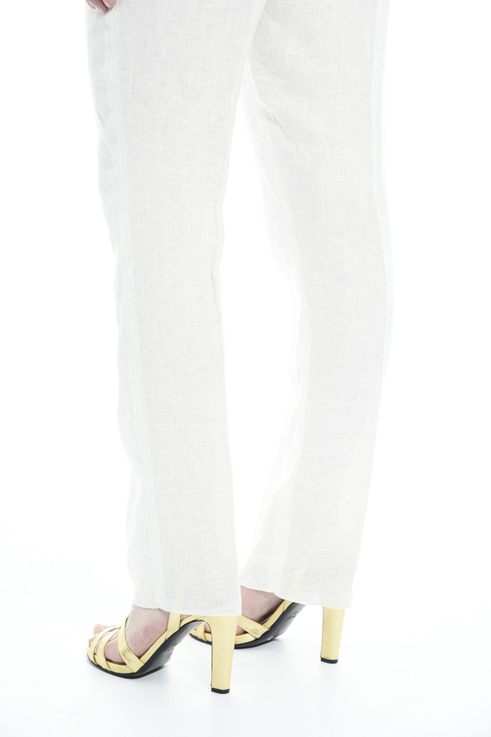 Pantalone in puro lino Intrend Pantalone in puro lino Intrend