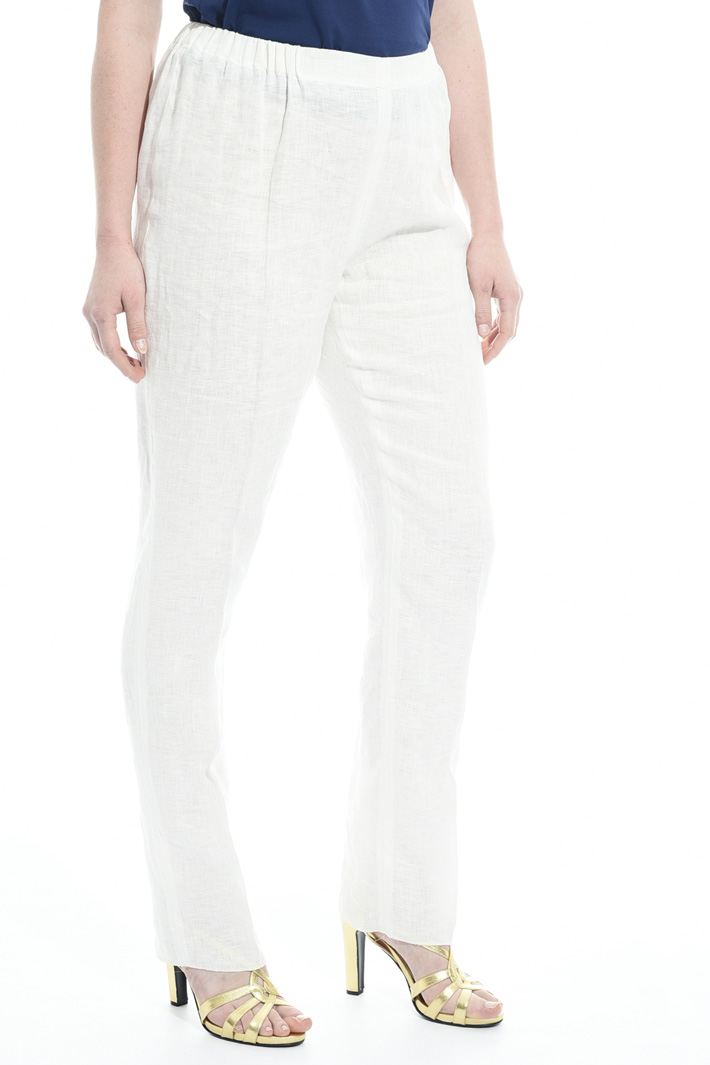 Pantalone in puro lino Intrend Pantalone in puro lino Intrend