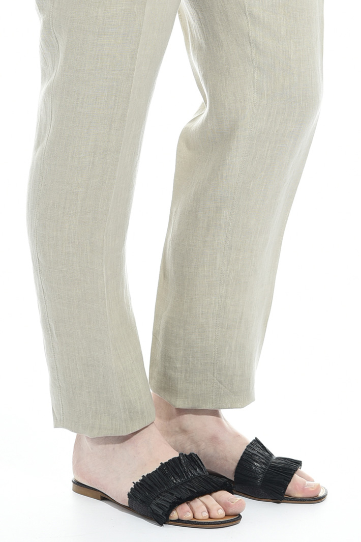 Pantalone in puro lino Intrend Pantalone in puro lino Intrend