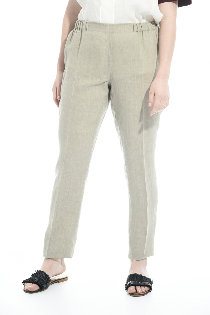 Pantalone in puro lino Intrend Pantalone in puro lino Intrend