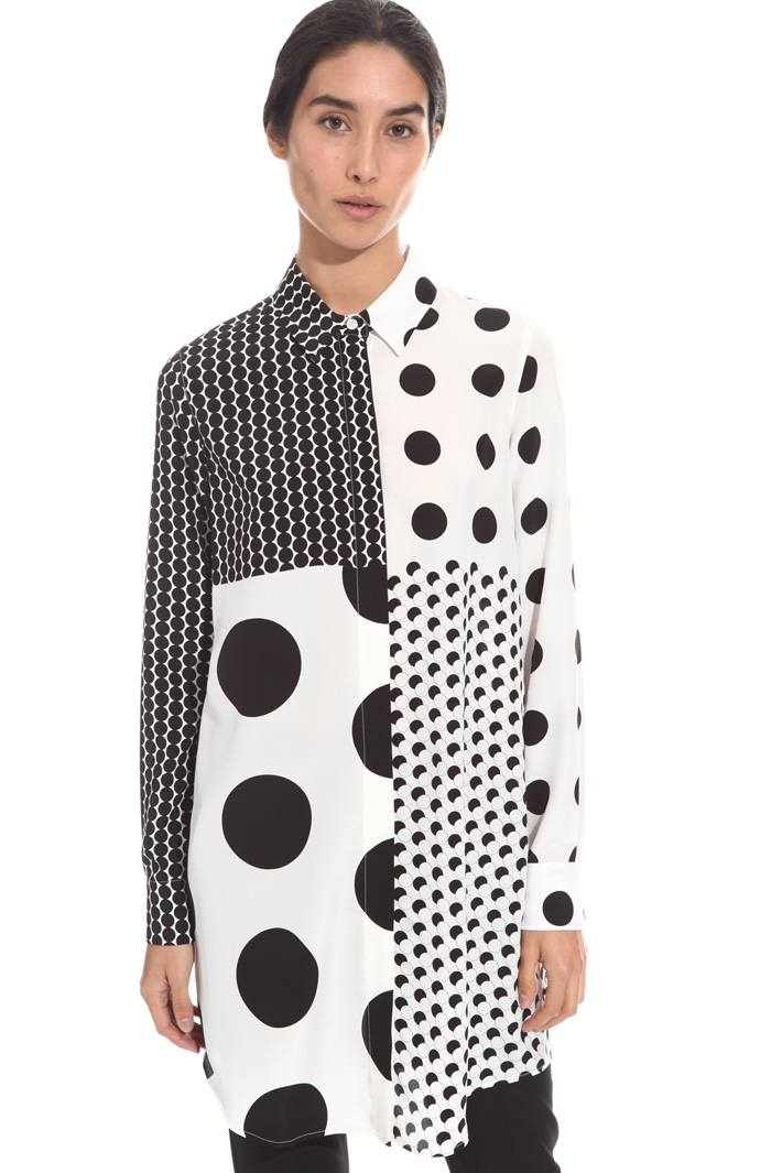Long silk shirt Intrend Long silk shirt Intrend