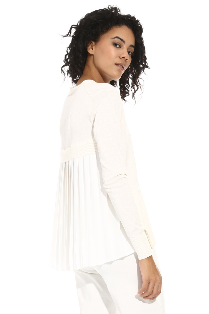 Pleated back cardigan Intrend Pleated back cardigan Intrend