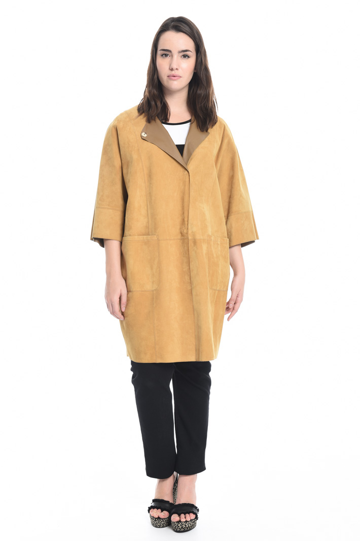 Giacca in camoscio nappato Intrend Giacca in camoscio nappato Intrend