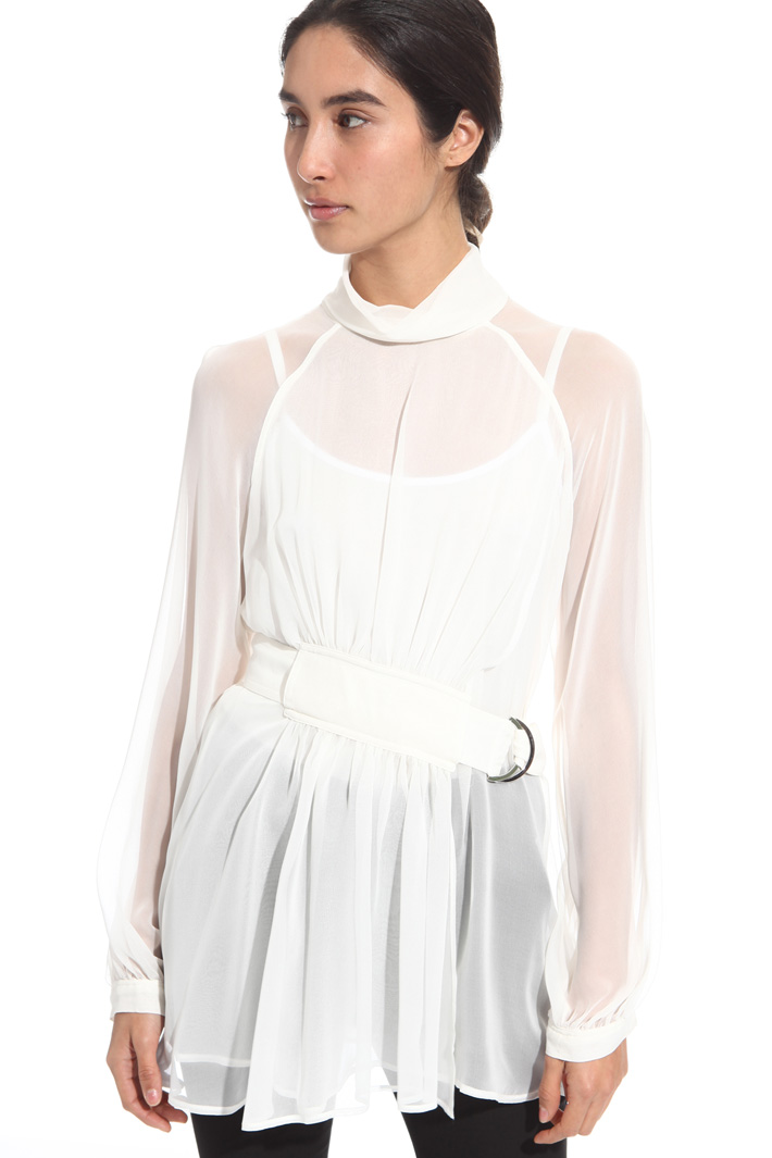 Silk georgette blouse Intrend Silk georgette blouse Intrend