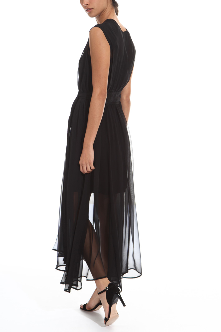 Silk georgette dress Intrend Silk georgette dress Intrend