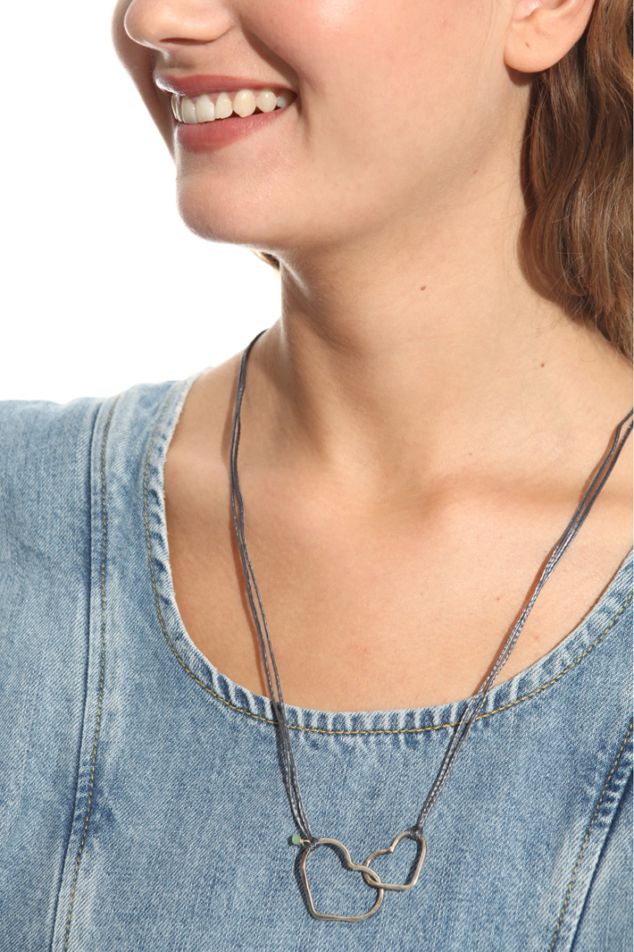 Heart charm necklace Intrend Heart charm necklace Intrend