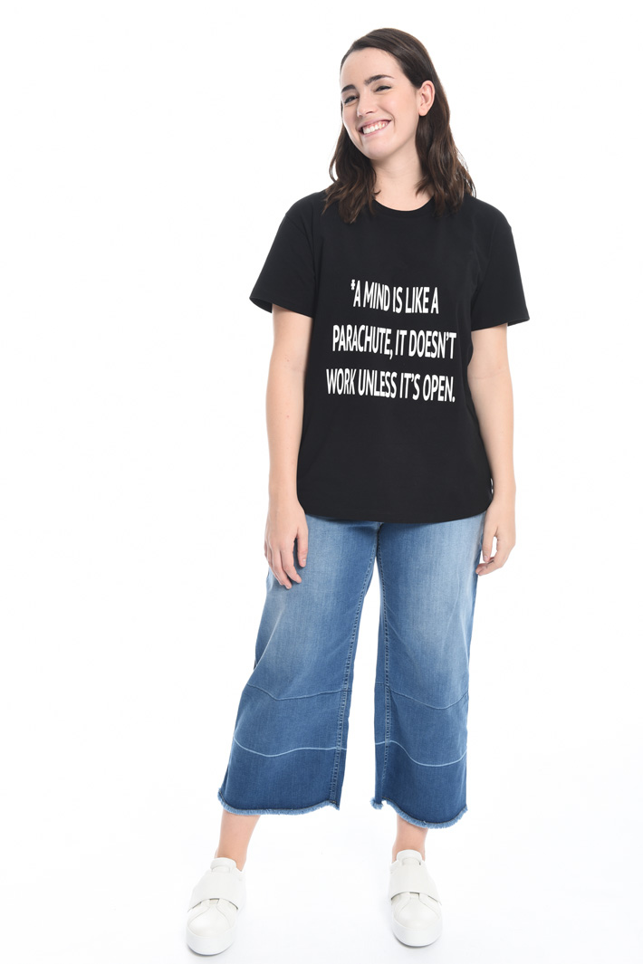 T-shirt in jersey stretch Intrend T-shirt in jersey stretch Intrend