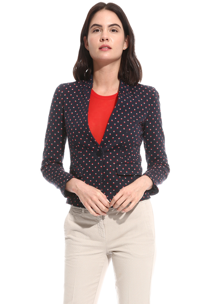 Blazer in jersey jacquard Intrend Blazer in jersey jacquard Intrend