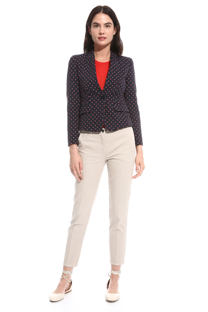 Blazer in jersey jacquard Intrend Blazer in jersey jacquard Intrend