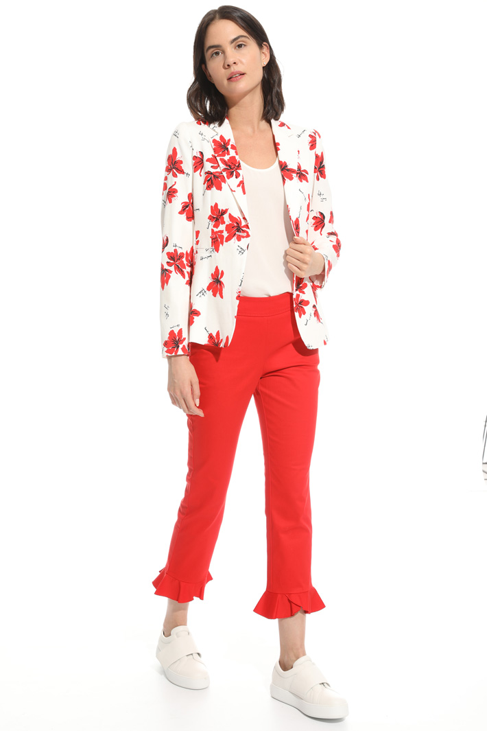 Blazer in faille stampata Intrend Blazer in faille stampata Intrend
