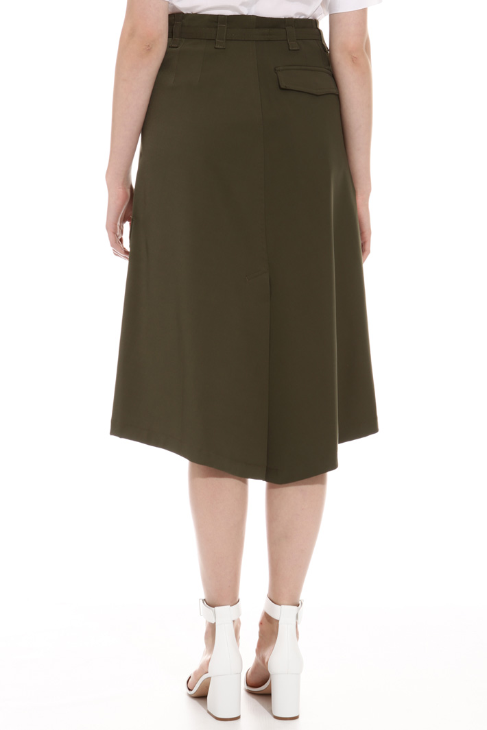 Technical gabardine skirt Intrend Technical gabardine skirt Intrend