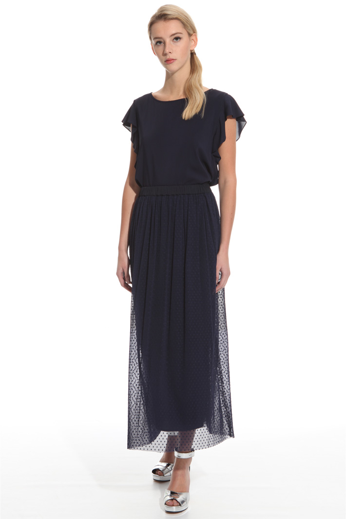 Fil coupé midi skirt Intrend Fil coupé midi skirt Intrend