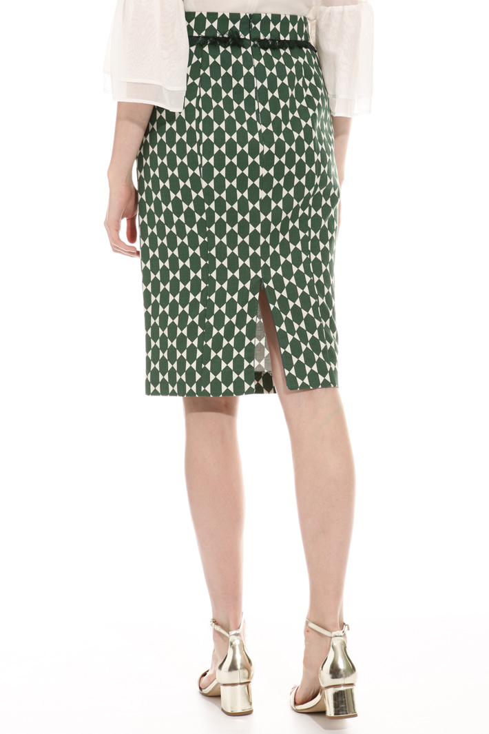 Printed pencil skirt Intrend Printed pencil skirt Intrend