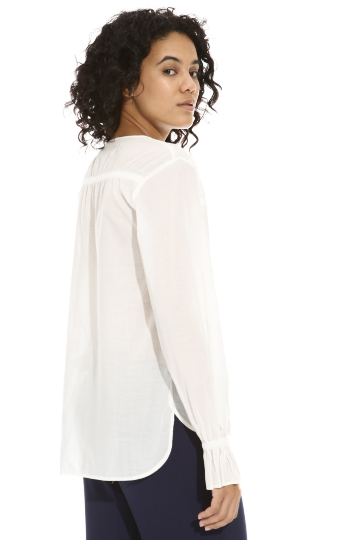 Blusa in voile di cotone Intrend Blusa in voile di cotone Intrend