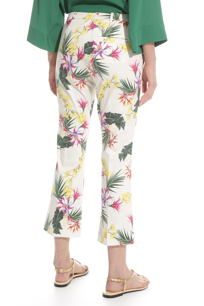 Pantalone in cotone stampato Intrend Pantalone in cotone stampato Intrend