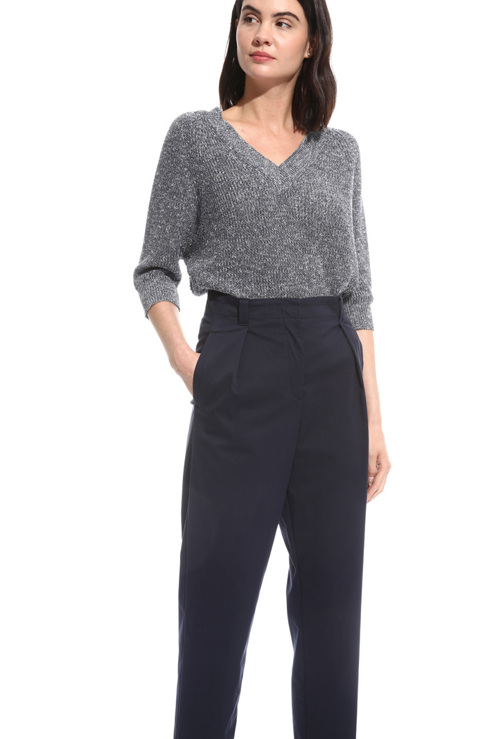 Stretch high-waisted trousers Intrend Stretch high-waisted trousers Intrend