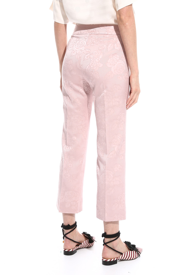 Straight-leg jacquard trousers Intrend Straight-leg jacquard trousers Intrend
