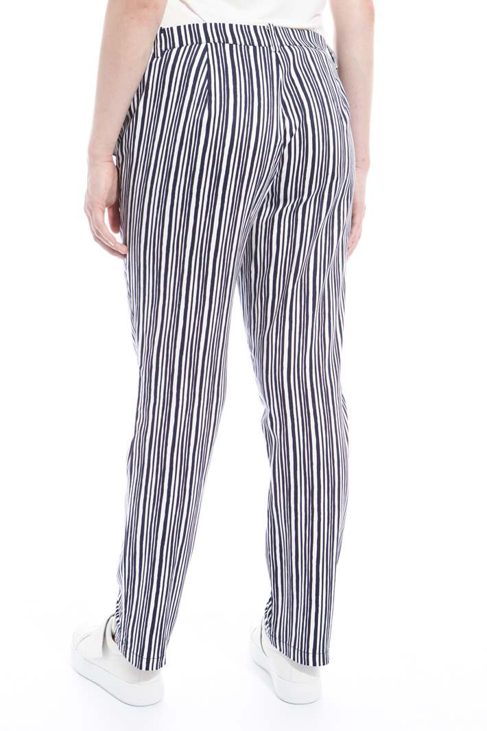 Pantalone in raso di cotone Intrend Pantalone in raso di cotone Intrend