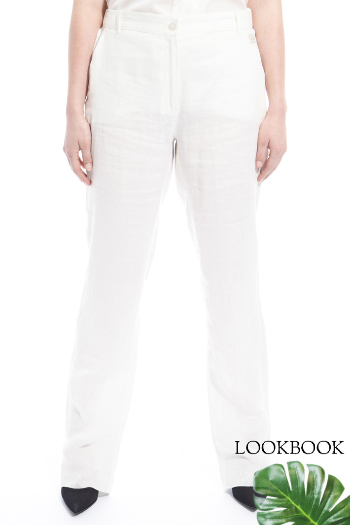 Linen canvas trousers Intrend Linen canvas trousers Intrend