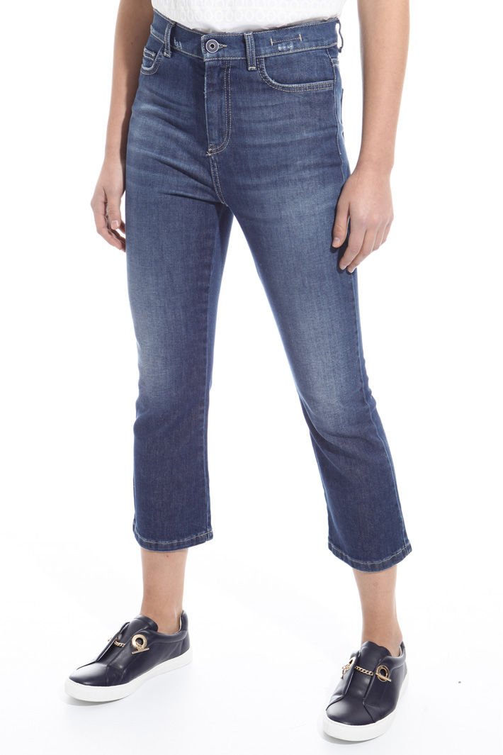 Flared denim jeans Intrend Flared denim jeans Intrend