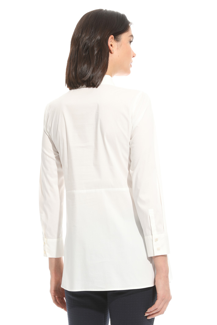 Knotted sash shirt Intrend Knotted sash shirt Intrend