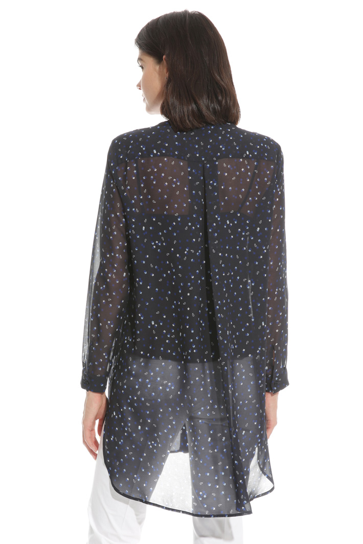 Camicia lunga in crepe Intrend Camicia lunga in crepe Intrend