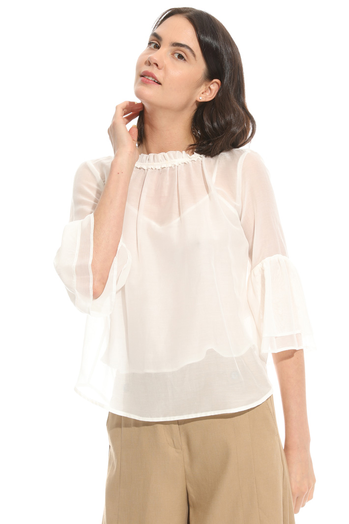 Top boxy in voile Intrend Top boxy in voile Intrend